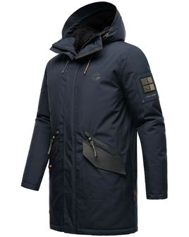 Stone Harbor Ragaan Men&#039;s Winter Jacket with Hood, Navy