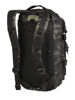 MIL-TEC backpack US Assault Small Laser Cut, Multitarn Black, 20l