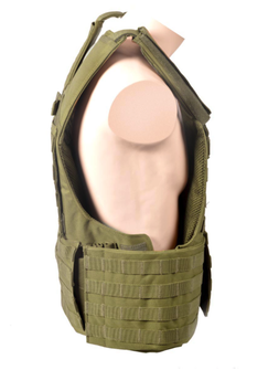 Mil-tec tactical padded vest Modular System, olive
