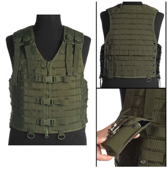 MIL-TEC Tactical Vest Modular System, Black