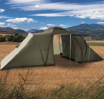 MIL-TEC tent for 6 persons, olive, 560 x 220 cm