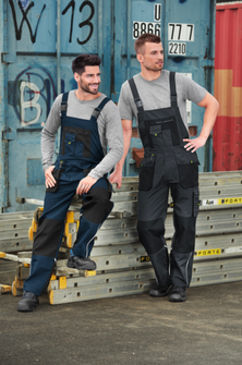 Rimeck Ranger Men&#039;s Working Pants on Cordura® braces, gray