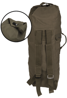MIL-TEC US boat bag with two straps, olive 75l