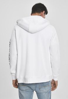 NASA Southpole Men&#039;s zipper sweatshirt with hood, white