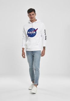 NASA Southpole Insignia Logo Men&#039;s sweatshirt with hood, white