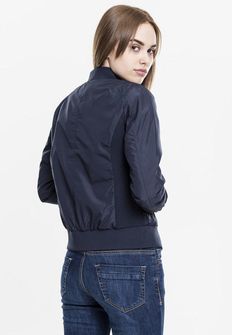 Urban Classics women&#039;s light bomber jacket, navy Blue
