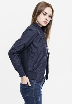 Urban Classics women&#039;s light bomber jacket, navy Blue