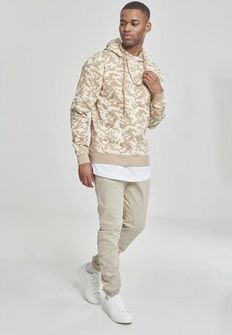 Urban Classics Men&#039;s camouflage sweatshirt, beige camo