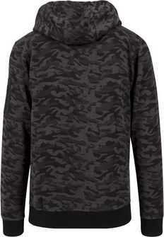 Urban Classics Men&#039;s camouflage sweatshirt, Dark camo