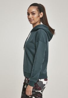 Urban Classics Women&#039;s Sweatshirt with Hood, Green