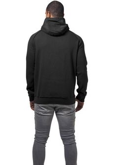 Urban Classics Men&#039;s sweatshirt with hood, black