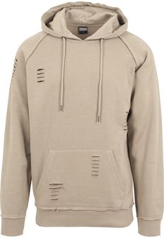 Urban Classics Men&#039;s sweatshirt with hood, sandstone