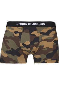 Urban Classics Men&#039;s Boxers 2-Pack, Wood Camo