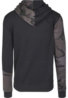 Urban Classics Men&#039;s sweatshirt ZIG ZAG, Dark Camo