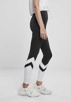 Urban Classics women&#039;s arrow leggings with high waist, black
