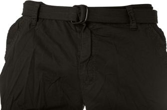 Vintage short pants with belt loshan black