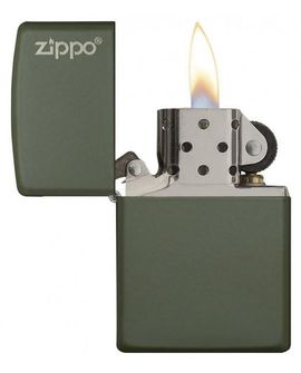 Zippo petrol lighter olive matt