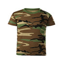 Children's camouflage T-shirts