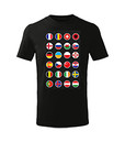 T-shirts with a national theme