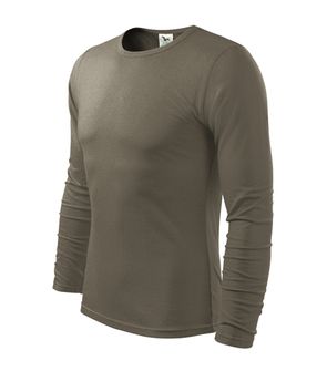 Malfini Fit-T T-shirt with long sleeves, color Army, 160g/m2