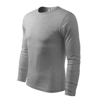 Malfini Fit-T T-shirt with long sleeves, gray, 160g/m2
