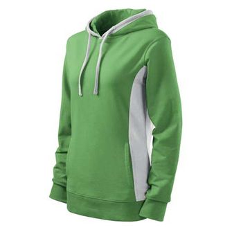 Malfini kangaroo women's sweatshirt, green, 280g/m2