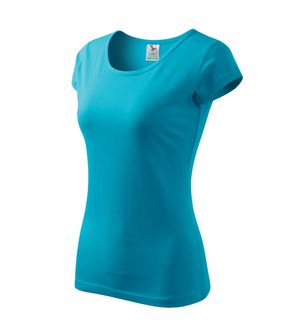 Malfini Pure women's T -shirt, turquoise, 150g/m2