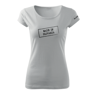 DRAGOWA Women's T -shirt Made in Slovakia, white 150g/m2