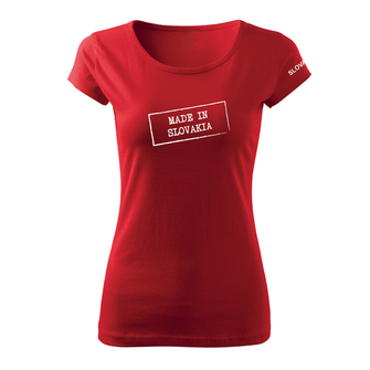 DRAGOWA T-shirt womens red Made in Slovakia