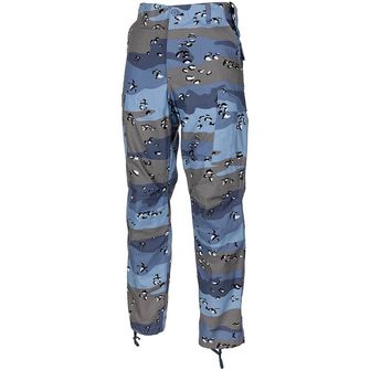 US Combat Pants BDU, chocolate chip blue camo