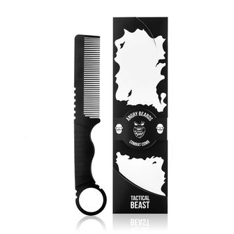 Angry beards comb on the chin and mustache Comb Comb