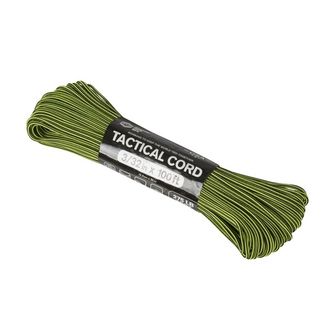 ATWOOD® Tactical 275 Cord (100ft) - Neon Yellow & Black Stripes (TAC48PACK-VC)