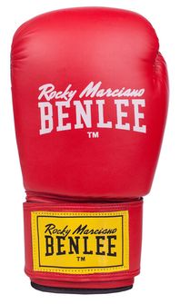 Benlee leather boxing gloves Rodney, red