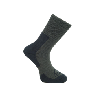 Beaver winter socks, 1 pair, green