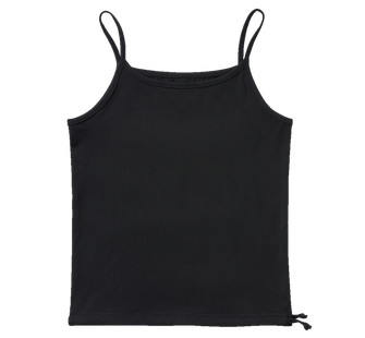Brandit women's tank top with thin straps, black