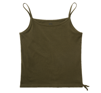 Brandit women's tank top with thin straps, olive