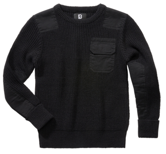 Brandit children's BW pullover, black