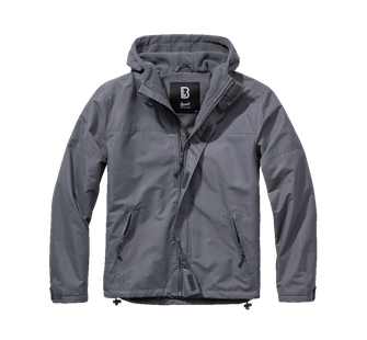 Brandit Frontzip Windbreaker jacket, anthracite