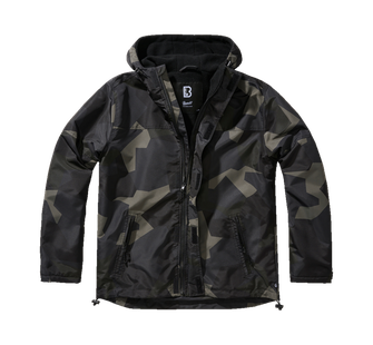 Brandit Frontzip Windbreaker jacket, M90 darkcamo