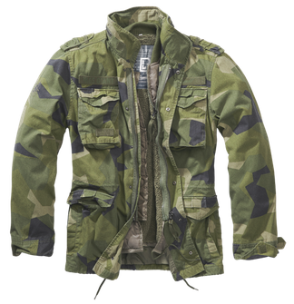 Brandit M65 Giant winter jacket, swedish camo M90