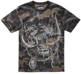 Brandit Motörhead T-shirt Warpig Print, darkcamo