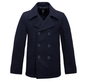 Brandit Pea Coat Coat, navy blue