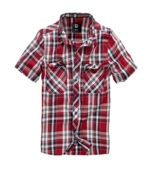 Brandit Roadstar short sleeve shirt, red