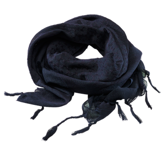 Brandit Shemag scarf, navy blue-black