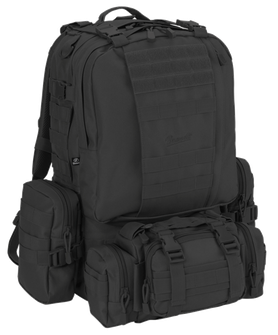 Brandit US Cooper Modular Backpack, Black, 45l