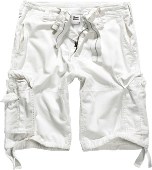 Brandit Vintage shorts, white