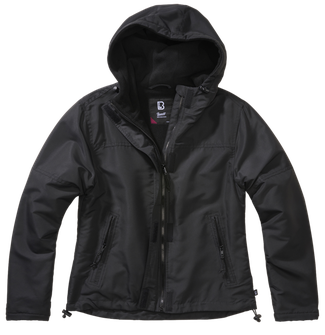Brandit Windbreaker Frontzip women's jacket, black