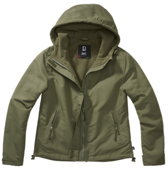 Brandit Windbreaker Frontzip women's jacket, olive