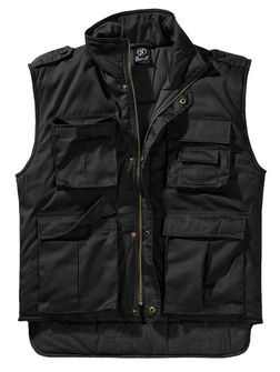 Brandit insulated ranger vest, black