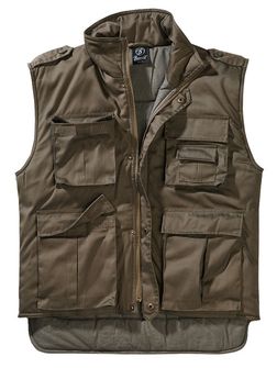 Brandit insulated ranger vest, olive